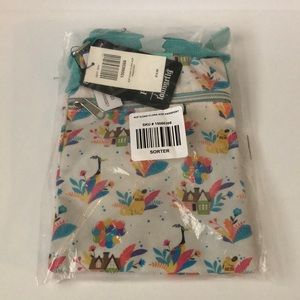 NWT Loungefly Disney Pixar Up flora icons passport crossbody bag